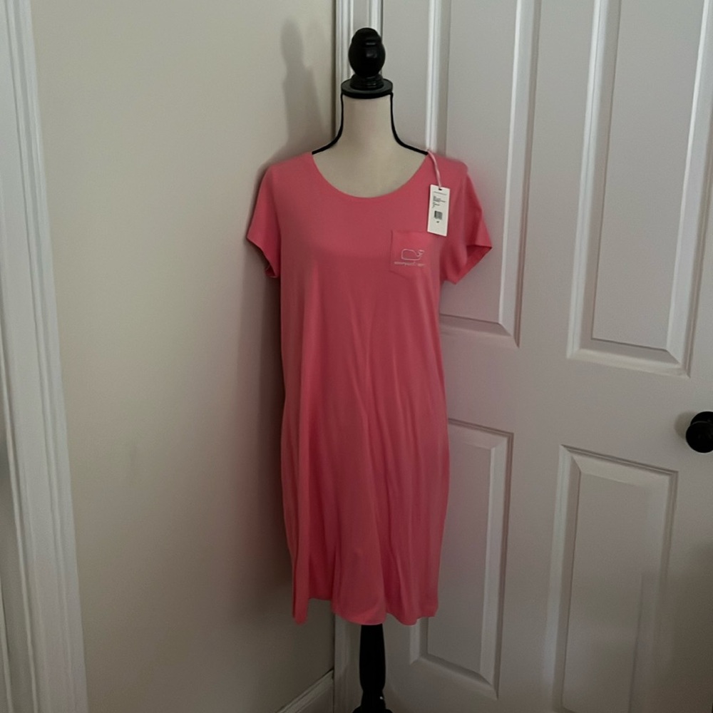 Vineyard vines women’s graphic pocket tee dress size M